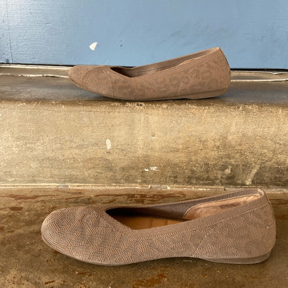 Me Too jacquard knit ballet flat-taupe - Picture 2 of 7